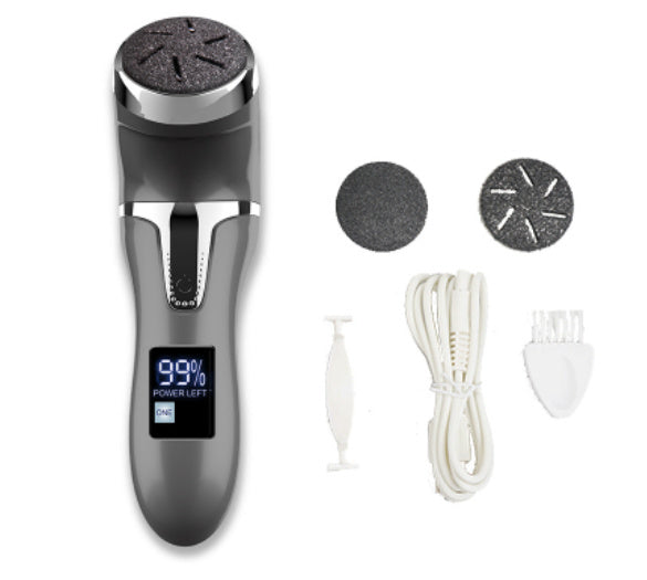 Electric Vacuum Cleaner Foot Scrubber Exfoliating Pedicure Beauty Gadget