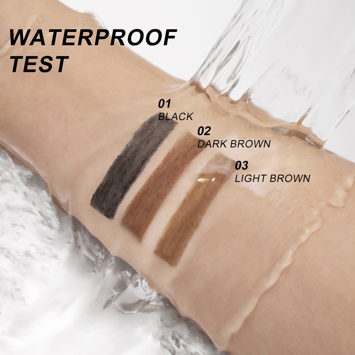Three In One Eyebrow Pencil Waterproof Smear-proof