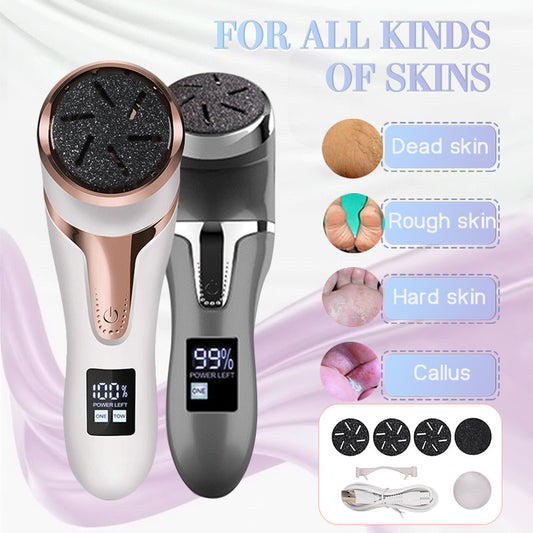Electric Vacuum Cleaner Foot Scrubber Exfoliating Pedicure Beauty Gadget